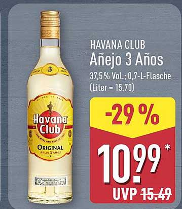 HAVANA CLUB Añejo 3 Años