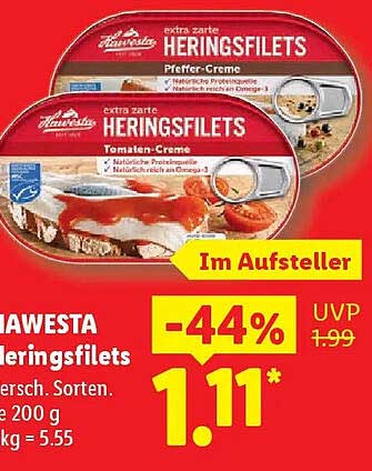 HAWESTA Heringsfilets