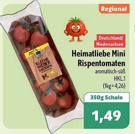 Heimatliebe Mini Rispentomaten