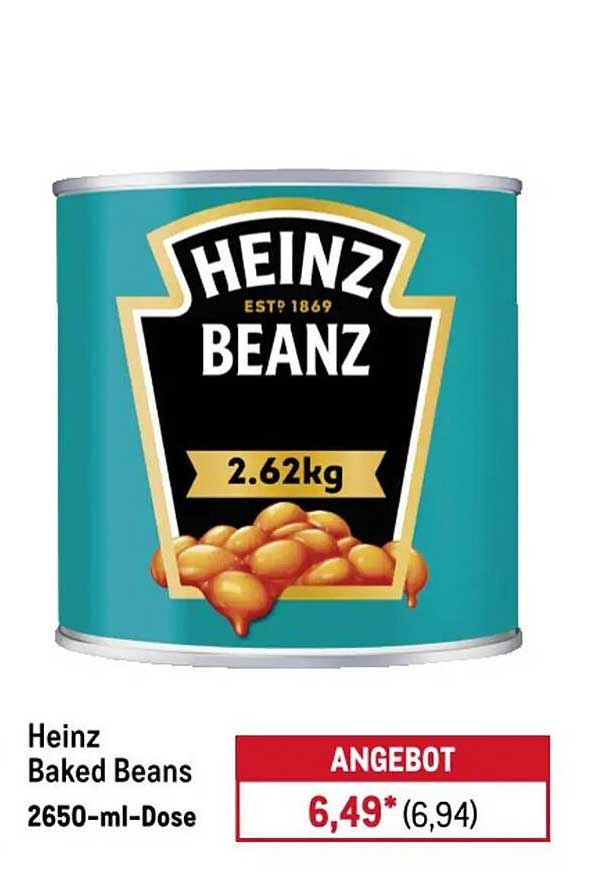 Heinz Baked Beans 2650-ml-Dose