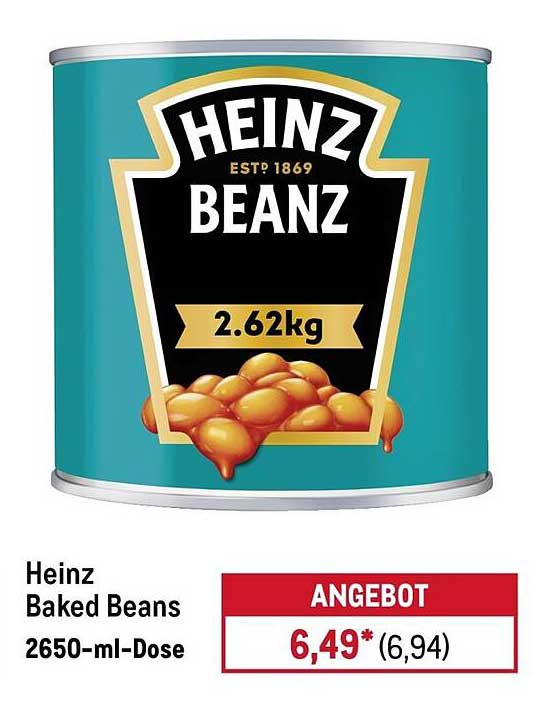 Heinz Baked Beans 2650-ml-Dose