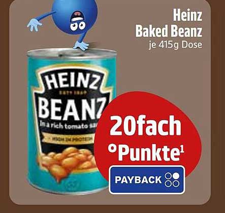 Heinz Baked Beanz je 415g Dose