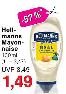 Hellmanns Mayonnaise 430 ml