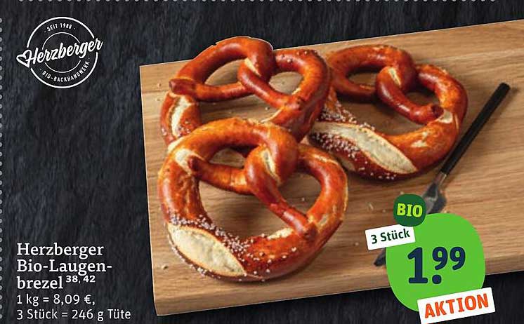 Herzberger Bio-Laugenbrezel