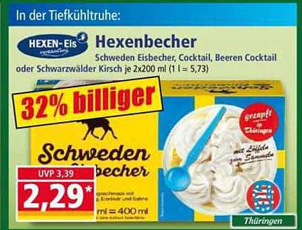 Hexen-Eis Hexenbecher
