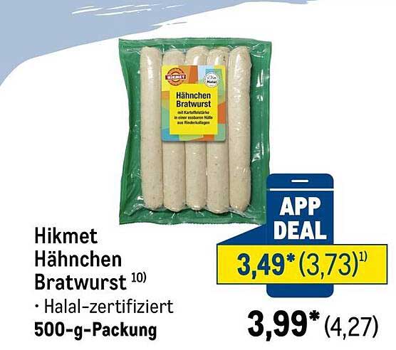 Hikmet Hähnchen Bratwurst