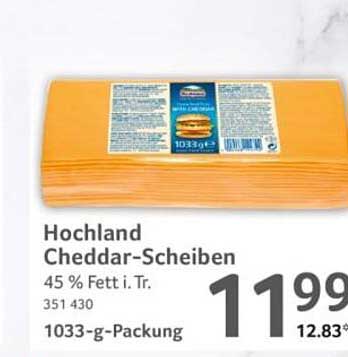 Hochland Cheddar-Scheiben