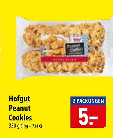 Hofgut Peanut Cookies