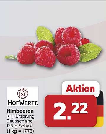 Hofwerte Himbeeren