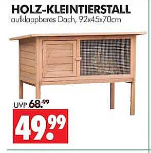 HOLZ-KLEINTIERSTALL