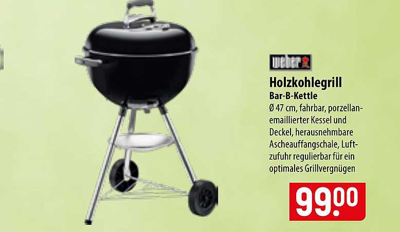 Holzkohlegrill Bar-B-Kettle