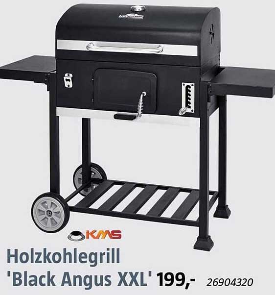 Holzkohlegrill 'Black Angus XXL'