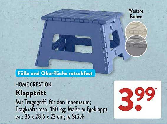 HOME CREATION Klappttritt