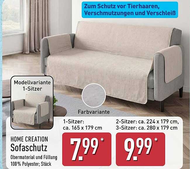 HOME CREATION Sofaschutz