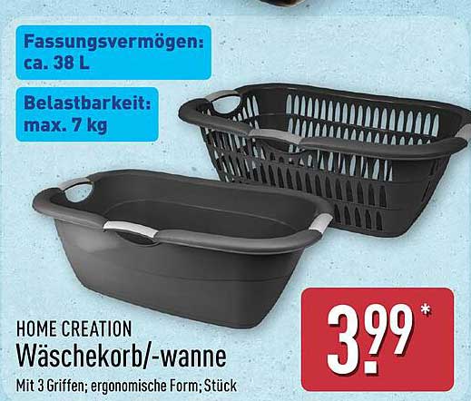 HOME CREATION Wäschekorb/-wanne
