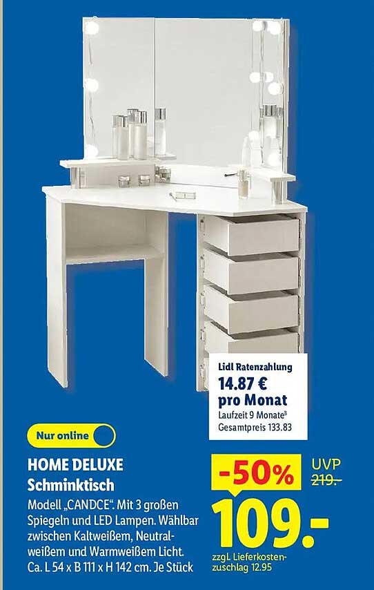 HOME DELUXE Schminktisch