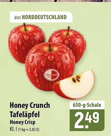 Honey Crunch Tafeläpfel