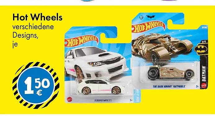 Hot Wheels verschiedene Designs, je