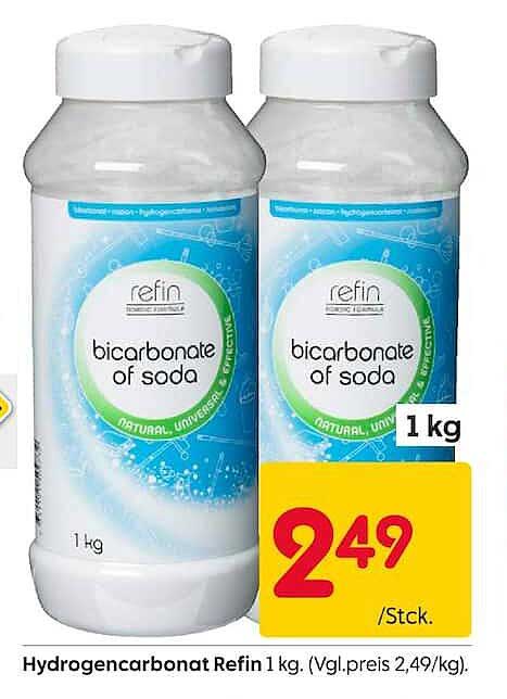 Hydrogencarbonat Refn 1 kg.