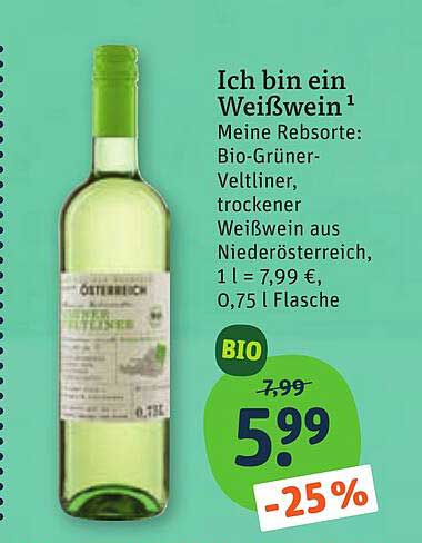 Ich bin ein Weißwein¹