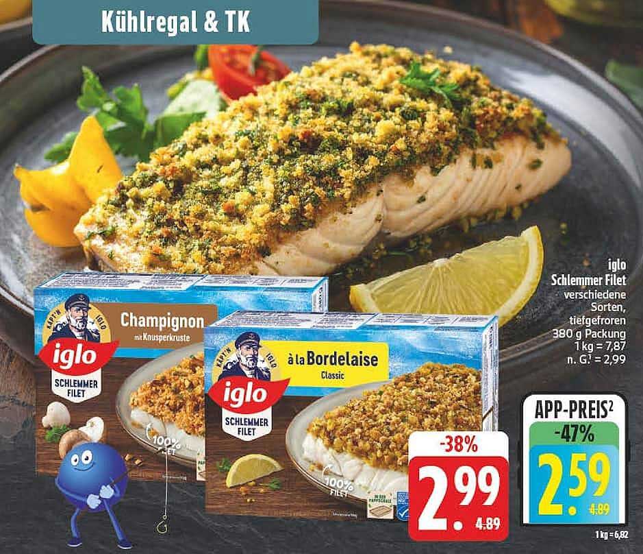 iglo Schlemmer Filet à la Bordelaise Classic