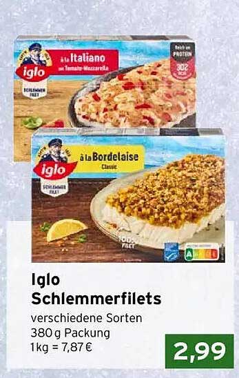 Iglo Schlemmerfilets