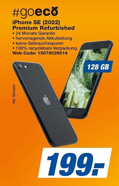 iPhone SE (2022) Premium Refurbished