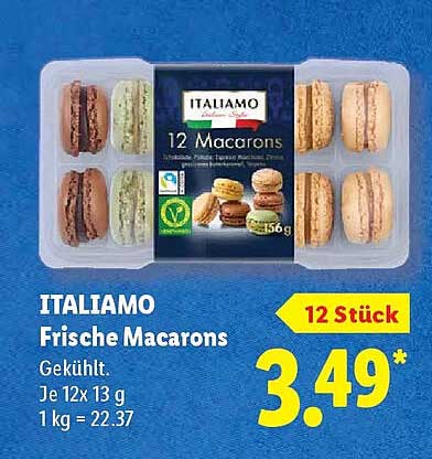 ITALIAMO Frische Macarons