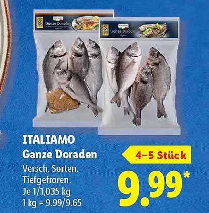 ITALIAMO Ganze Doraden