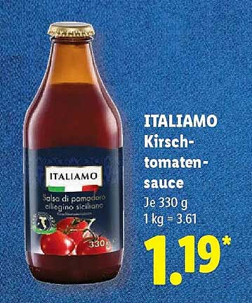 ITALIAMO Kirsch-tomaten-sauce