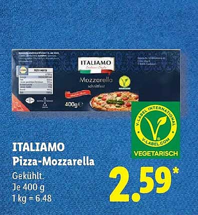 ITALIAMO Pizza-Mozzarella