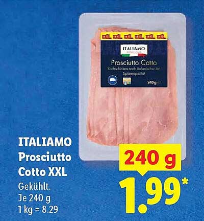 ITALIAMO Prosciutto Cotto XXL