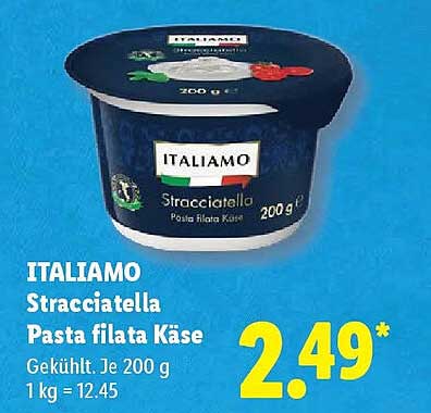 ITALIAMO Stracciatella Pasta filata Käse