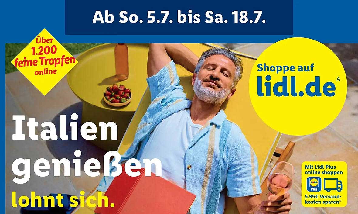 Italien genießen lohnt sich.