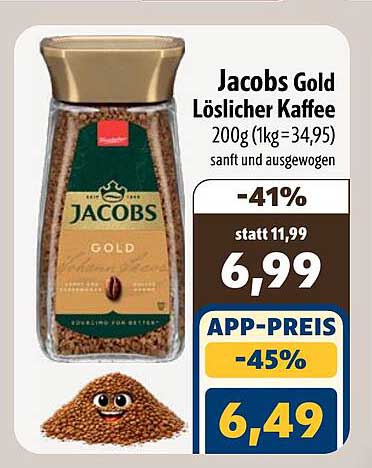 Jacobs Gold Löslicher Kaffee