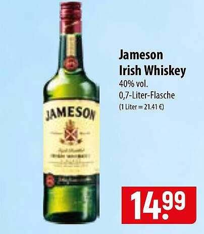 Jameson Irish Whiskey