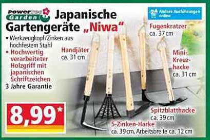 Japanische Gartengeräte „Niwa“