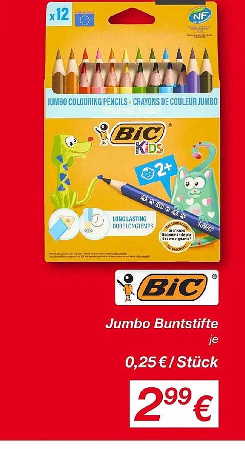 Jumbo Buntstifte