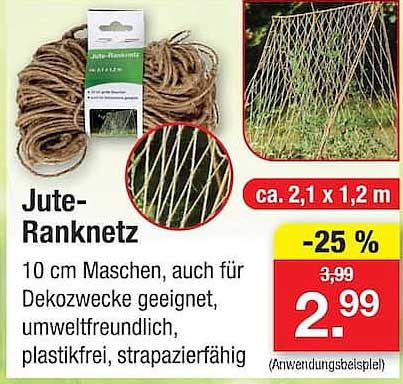 Jute-Ranknetz
