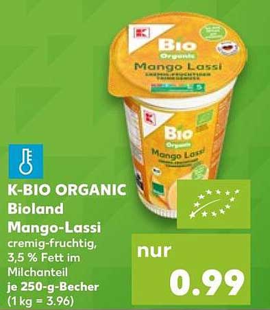 K-BIO ORGANIC Bioland Mango-Lassi