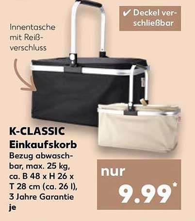 K-CLASSIC Einkaufskorb