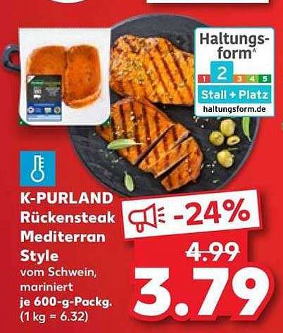 K-PURLAND Rückensteak Mediterran Style