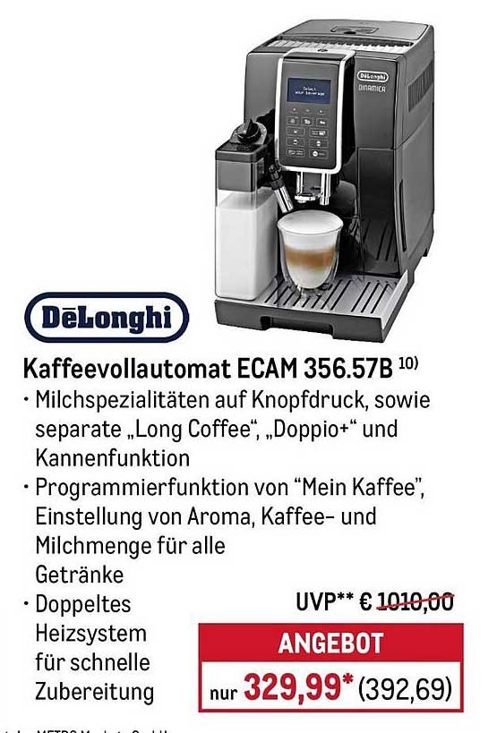Kaffeevollautomat ECAM 356.57B