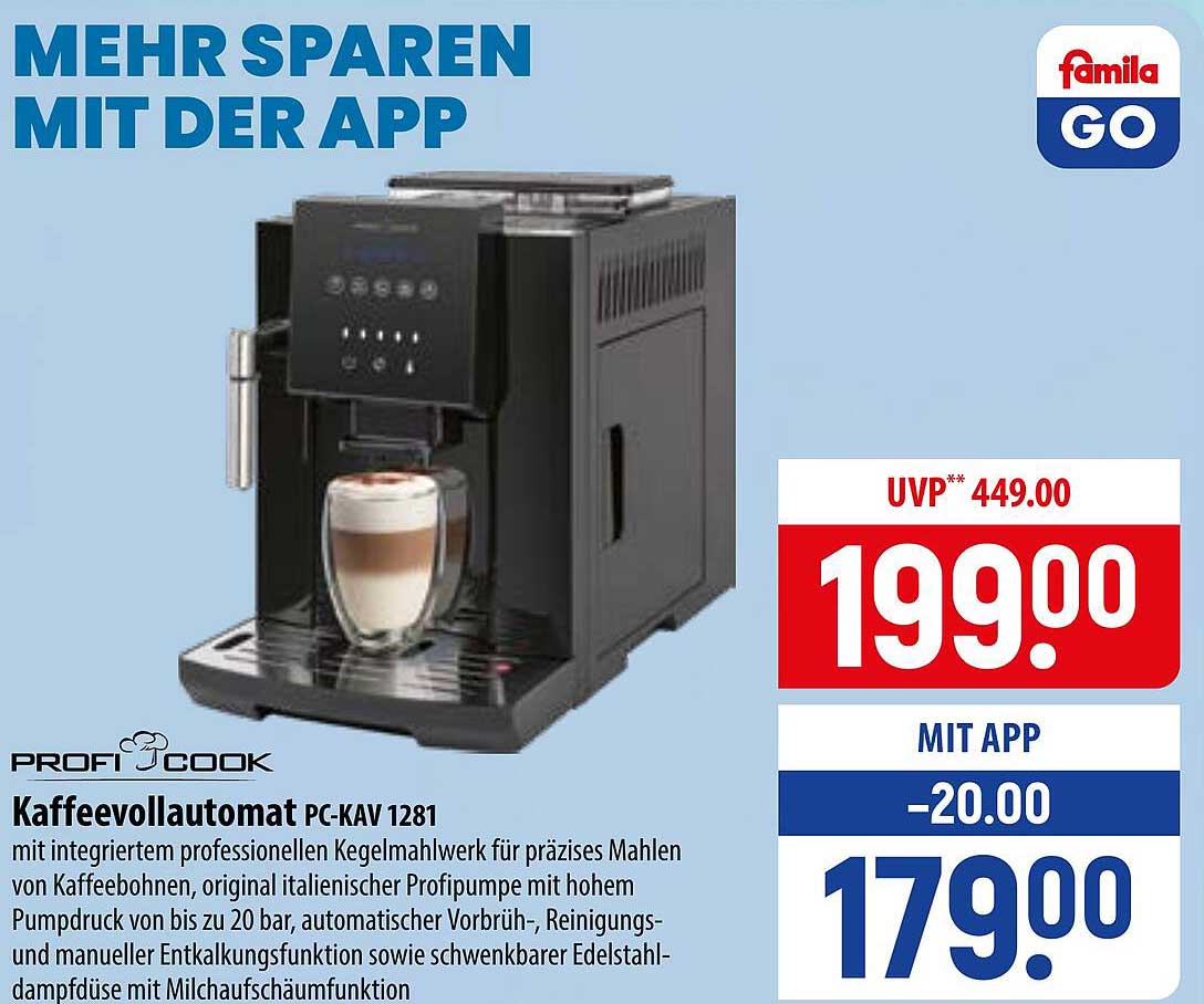 Kaffeevollautomat PC-KAV 1281