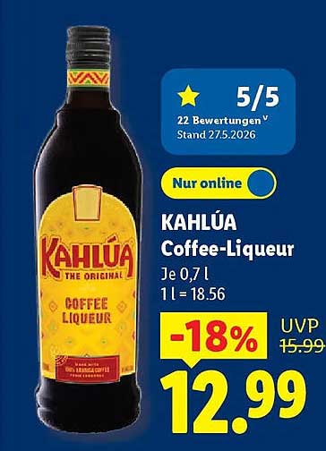 KAHLÚA Coffee-Liqueur
