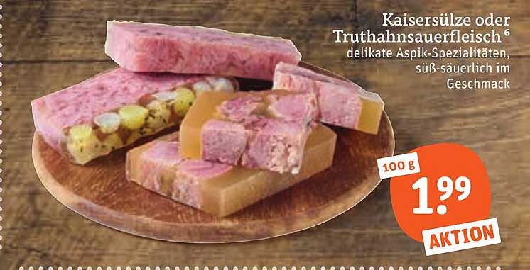 Kaisersülze oder Truthahn-sauerfleisch
