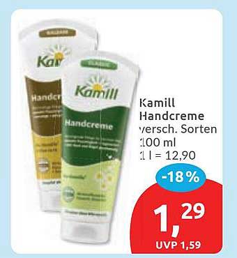 Kamill Handcreme versch. Sorten 100 ml