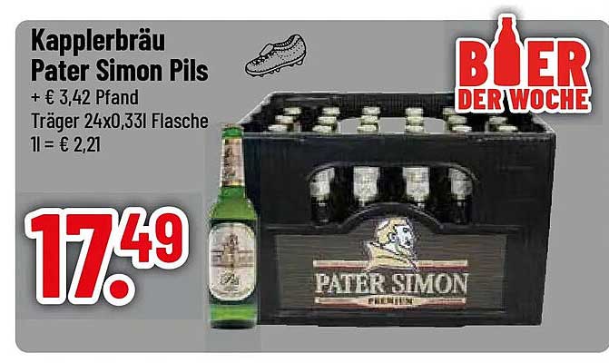 Kapplerbräu Pater Simon Pils