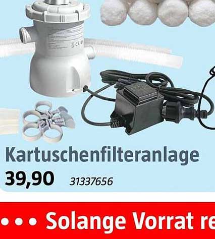 Kartuschenfilteranlage