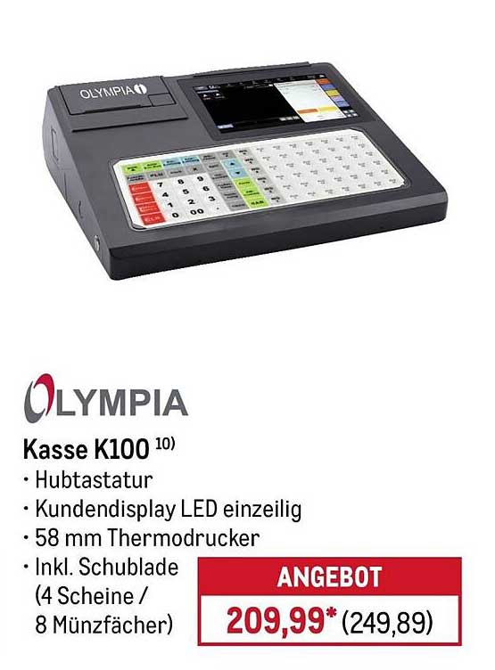 Kasse K100